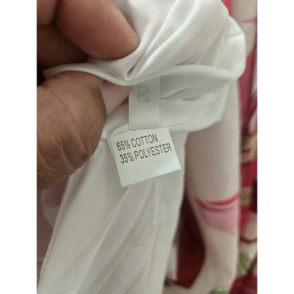 Maxi Dress Women X-Small Floral Print Strappy Empire Waist Smocked Bodice - Picture 6 of 6